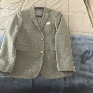 Delmont Slim Fit Green Blazer (~40S)